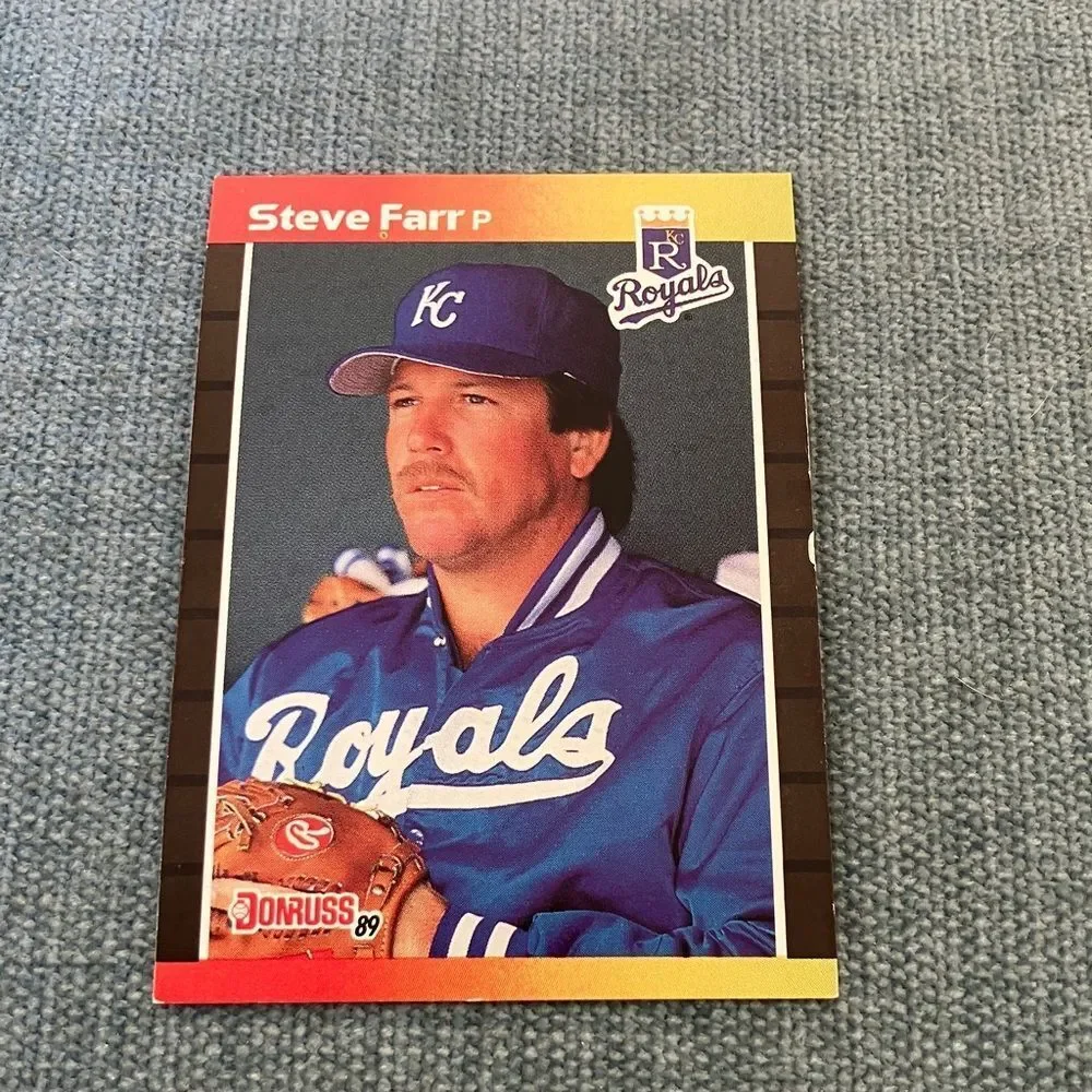 1989 Donruss Kansas City Royals Baseball Card Trading Card